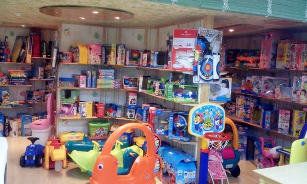 ▲‘웃음보따리 장난감도서관’에 구비된 다양한 장난감들