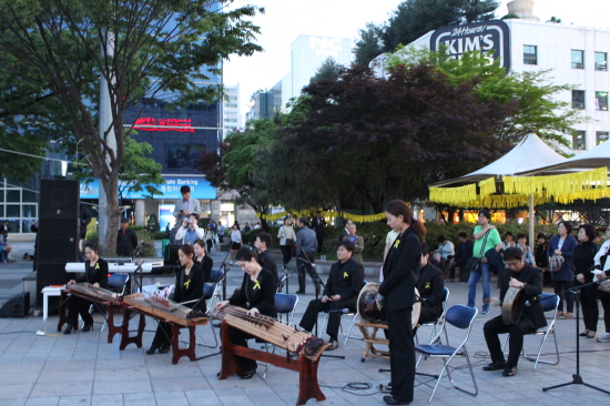  ▲성남시립국악단의 '구음시나위' 공연
